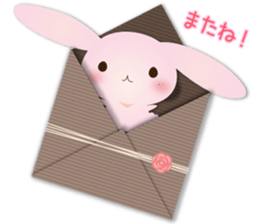 Lovely PinkyRabbit sticker #5275958