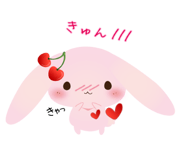 Lovely PinkyRabbit sticker #5275963