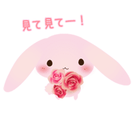 Lovely PinkyRabbit sticker #5275964