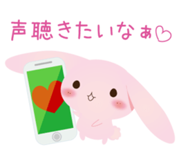 Lovely PinkyRabbit sticker #5275965