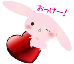 Lovely PinkyRabbit sticker #5275973