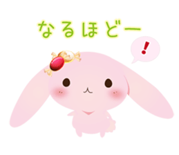 Lovely PinkyRabbit sticker #5275974