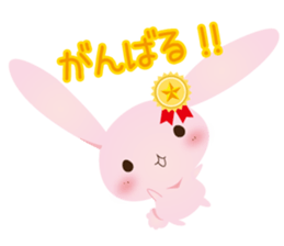 Lovely PinkyRabbit sticker #5275976