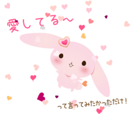 Lovely PinkyRabbit sticker #5275977