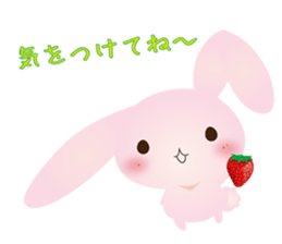 Lovely PinkyRabbit sticker #5275984
