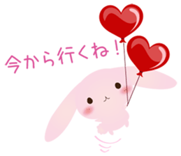 Lovely PinkyRabbit sticker #5275990