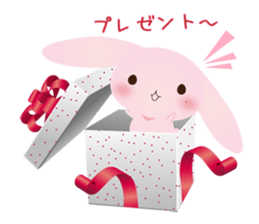 Lovely PinkyRabbit sticker #5275993