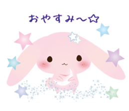 Lovely PinkyRabbit sticker #5275995