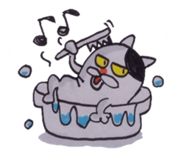 The roller coaster of thel cat. sticker #5276340