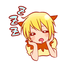 constellation girls sticker #5277640