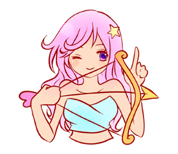 constellation girls sticker #5277644