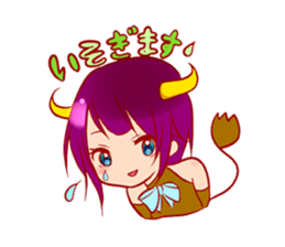 constellation girls sticker #5277649