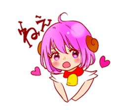 constellation girls sticker #5277656