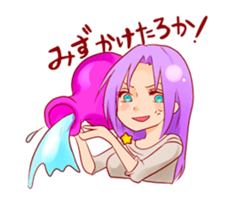 constellation girls sticker #5277668