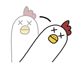 a chicken's diary sticker #5278020