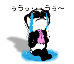 a panda with strength sticker #5278529