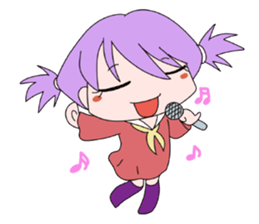 candy girl sakura sticker #5278637