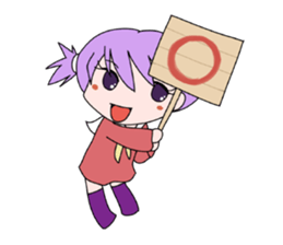 candy girl sakura sticker #5278646