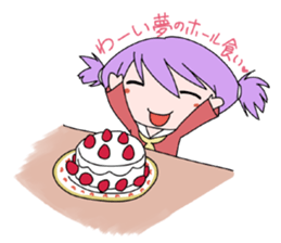 candy girl sakura sticker #5278654