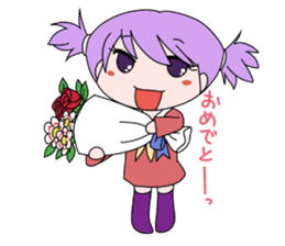 candy girl sakura sticker #5278663