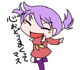 candy girl sakura sticker #5278670