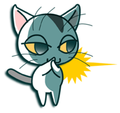 kitty cat ,You can do it! sticker #5279656