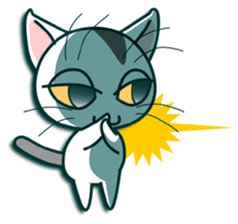 kitty cat ,You can do it! sticker #5279656