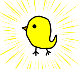 Sweet chick sticker #5279801