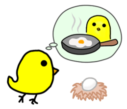 Sweet chick sticker #5279812