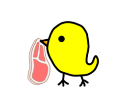 Sweet chick sticker #5279814