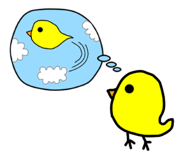 Sweet chick sticker #5279820