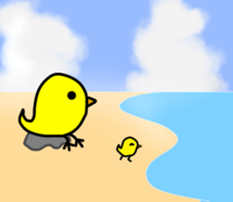 Sweet chick sticker #5279834