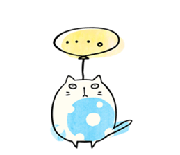kawaii bean cats. sticker #5279878