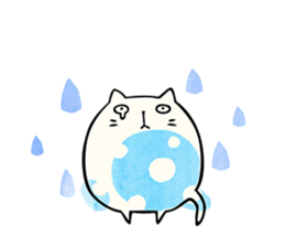 kawaii bean cats. sticker #5279881