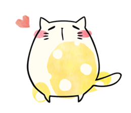 kawaii bean cats. sticker #5279882