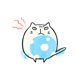 kawaii bean cats. sticker #5279884