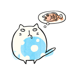 kawaii bean cats. sticker #5279887
