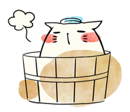 kawaii bean cats. sticker #5279888