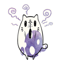 kawaii bean cats. sticker #5279892