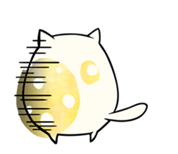 kawaii bean cats. sticker #5279895