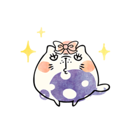 kawaii bean cats. sticker #5279896