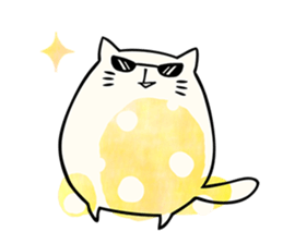 kawaii bean cats. sticker #5279898