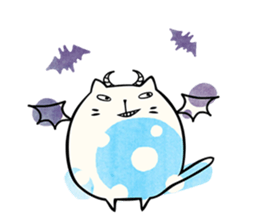 kawaii bean cats. sticker #5279900