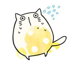 kawaii bean cats. sticker #5279901