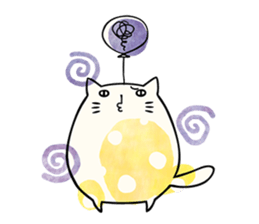 kawaii bean cats. sticker #5279906