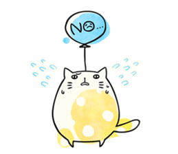 kawaii bean cats. sticker #5279909
