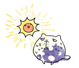 kawaii bean cats. sticker #5279910