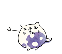 kawaii bean cats. sticker #5279913