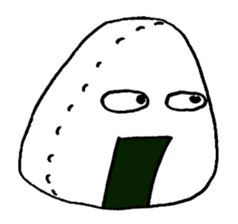 Okeihan's rice ball stickers sticker #5280130