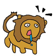 gekidan animal sticker #5280293
